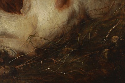 Lot 722 - GEORGE ARMFIELD (BRITISH 1808-1893) A 19TH CENTURY OIL ON CANVAS