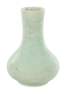 Lot 415 - A CHINESE CELADON PORCELAIN VASE