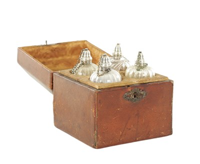 Lot 1013 - A MID-18TH CENTURY APOTHECARY BOX