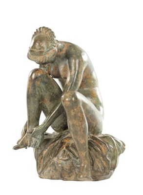 Lot 1060 - ATT. BARTHÉLÉMY PRIEUR (1540-1611 FRENCH). BRONZE SCULPTURE OF VENUS