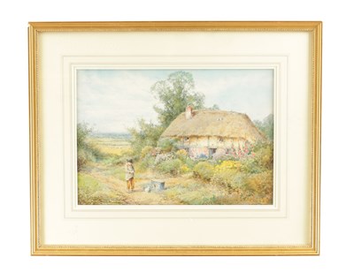 Lot 709 - HENRY JOHN SYLVESTER STANNARD (BRITISH 1870 -1951) WATERCOLOUR