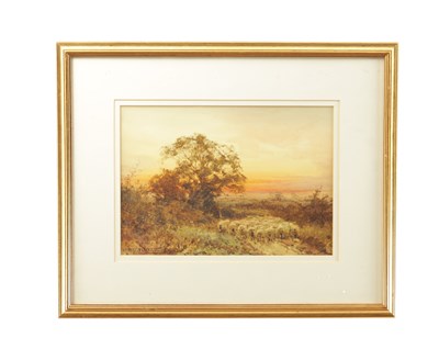 Lot 671 - HENRY JOHN SYLVESTER STANNARD (BRITISH 1870 - 1951) WATERCOLOUR