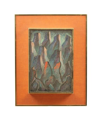 Lot 738 - L.SCHULTZ (1961) A MID 20TH CENTURY OIL ON CANVAS