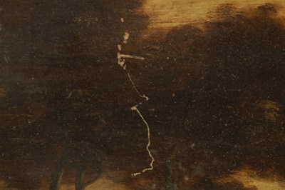 Lot 744 - A LATE 18TH/ EARLY 19TH CENTURY OIL ON BOARD