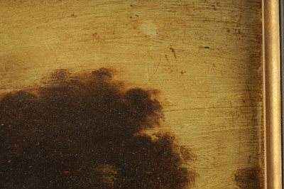Lot 744 - A LATE 18TH/ EARLY 19TH CENTURY OIL ON BOARD
