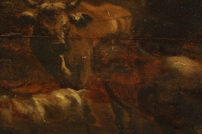 Lot 744 - A LATE 18TH/ EARLY 19TH CENTURY OIL ON BOARD