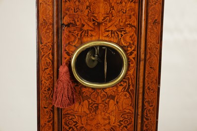 Lot 1274 - FROMANTEEL & CLARKE. AN EARLY 18TH CENTURY MONTH DURATION MARQUETRY LONGCASE CLOCK