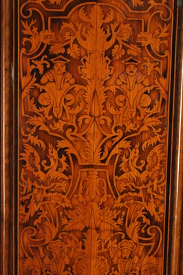 Lot 1274 - FROMANTEEL & CLARKE. AN EARLY 18TH CENTURY MONTH DURATION MARQUETRY LONGCASE CLOCK