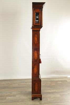 Lot 1274 - FROMANTEEL & CLARKE. AN EARLY 18TH CENTURY MONTH DURATION MARQUETRY LONGCASE CLOCK