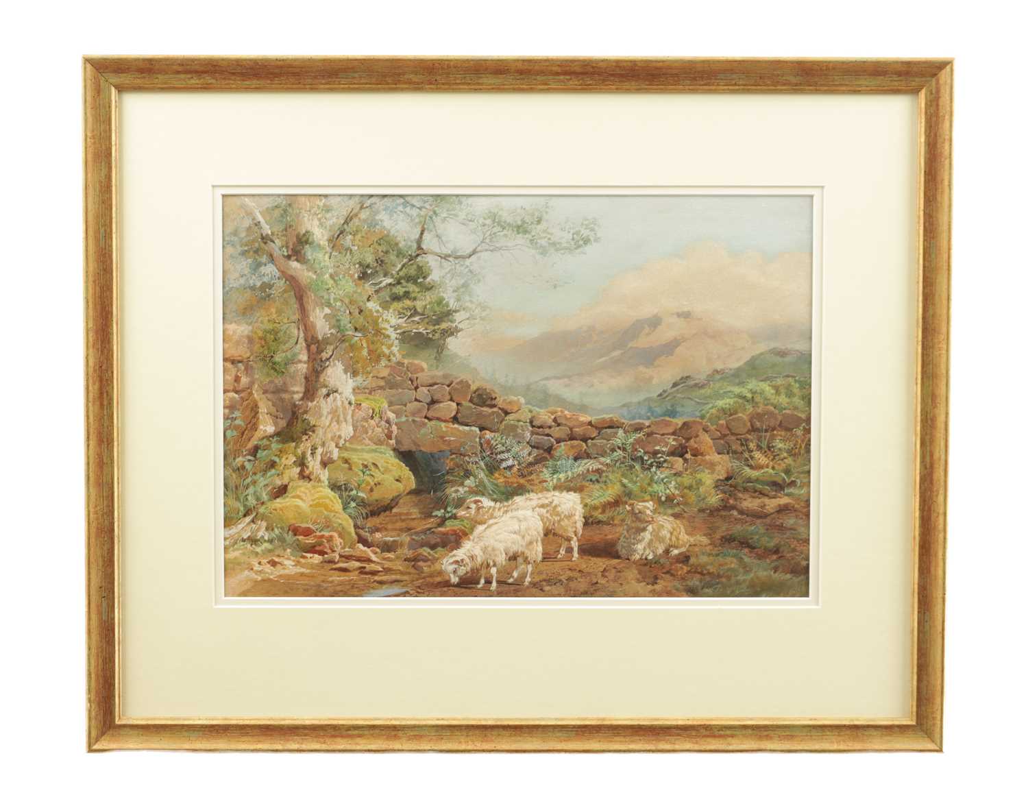 Lot 761 - A 19TH CENTURY ITALIAN SCHOOL WATERCOLOUR