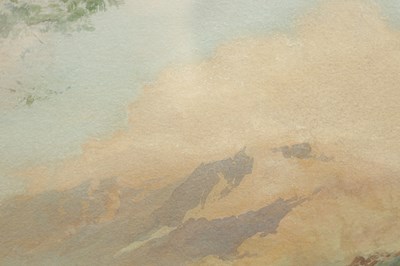 Lot 761 - A 19TH CENTURY ITALIAN SCHOOL WATERCOLOUR