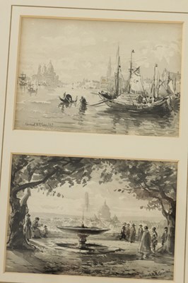 Lot 696 - CONRAD HECTOR RAFFAELE CARELLI (ITALIAN 1866 - 1956) A COLLECTION OF WATERCOLOURS