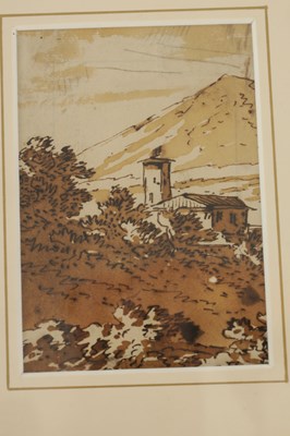 Lot 696 - CONRAD HECTOR RAFFAELE CARELLI (ITALIAN 1866 - 1956) A COLLECTION OF WATERCOLOURS