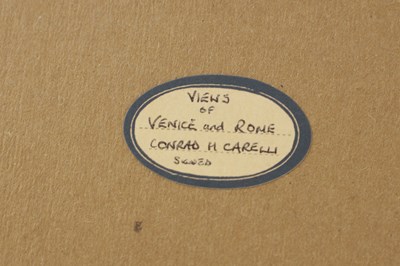 Lot 696 - CONRAD HECTOR RAFFAELE CARELLI (ITALIAN 1866 - 1956) A COLLECTION OF WATERCOLOURS
