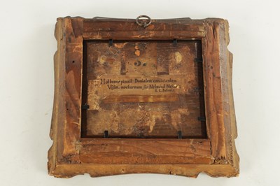 Lot 676 - A GERMAN SCHOOL OIL ON BOARD AFTER HANS HOLBEIN THE ELDER