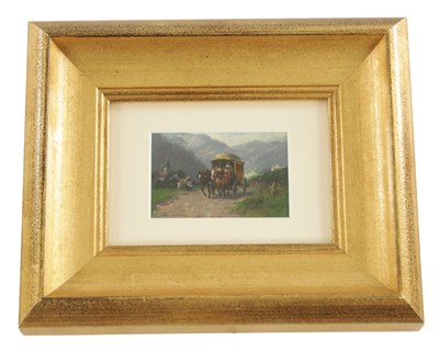 Lot 634 - OTTO KARL HEINRICH FRITZ FEDDER (GERMAN 1873 - 1918) A 19TH CENTURY OIL ON BOARD