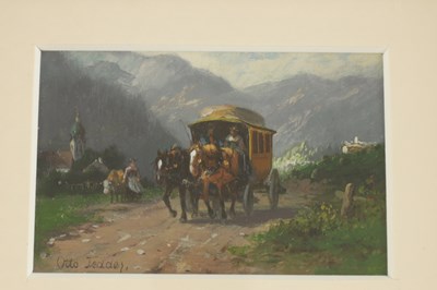 Lot 634 - OTTO KARL HEINRICH FRITZ FEDDER (GERMAN 1873 - 1918) A 19TH CENTURY OIL ON BOARD