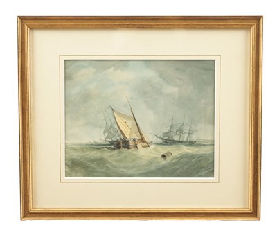Lot 1734 - GEORGE CHAMBERS SNR (BRITISH 1803 - 1840) AN EARLY 19TH CENTURY WATERCOLOUR