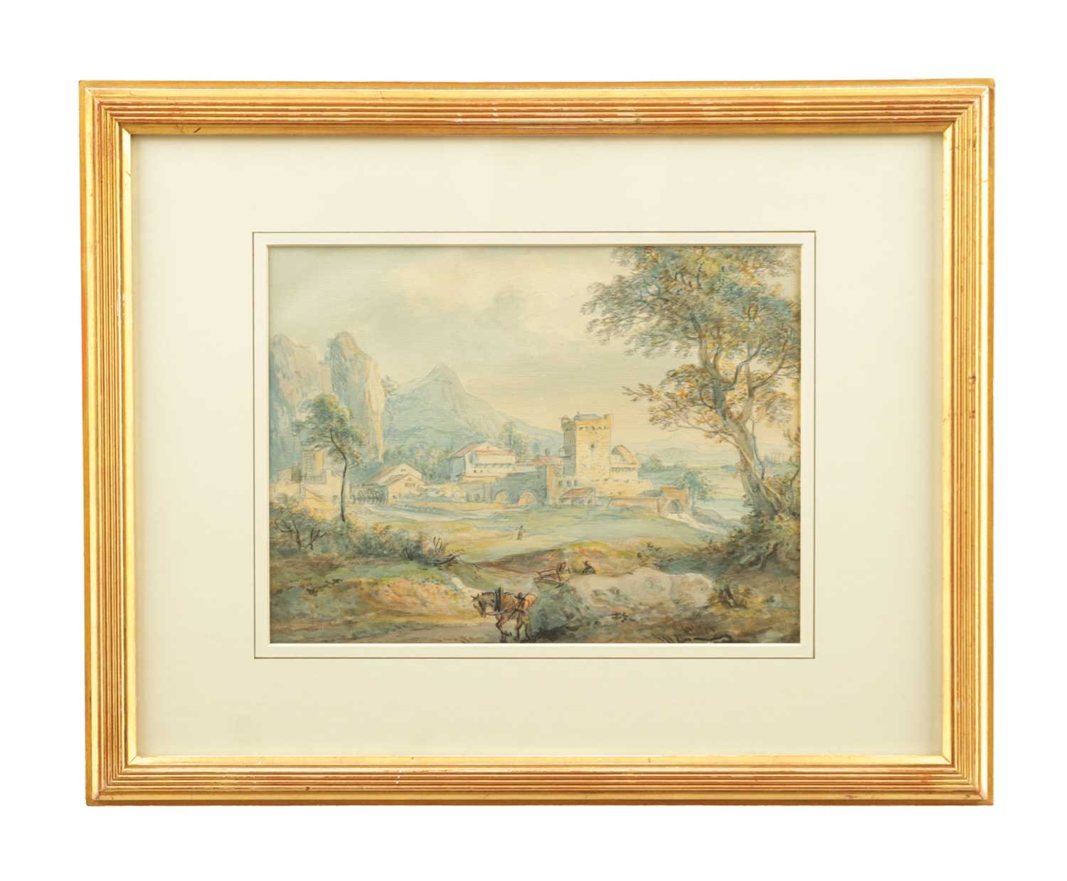 Lot 703 - PAUL SANDBY RA (1725 - 1809) AN 18TH CENTURY WATERCOLOUR