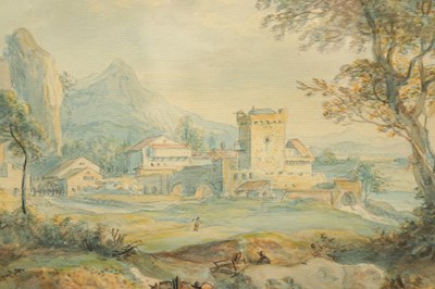 Lot 703 - PAUL SANDBY RA (1725 - 1809) AN 18TH CENTURY WATERCOLOUR