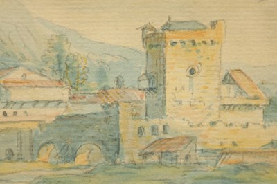 Lot 703 - PAUL SANDBY RA (1725 - 1809) AN 18TH CENTURY WATERCOLOUR