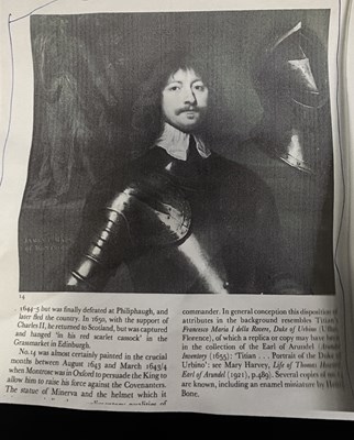 Lot 635 - A 17TH / 18TH CENTURY OIL ON CANVAS HALF LENGTH PORTRAIT OF JAMES GRAHAM 1ST MARQUESS OF MONTROSE
