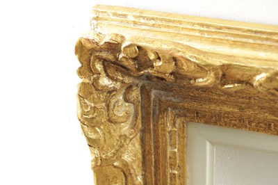 Lot 631 - A 19TH/20TH CENTURY GILT MOULDED FRAME
