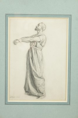 Lot 651 - JAMES DAWSON WATSON (1832-1892) A 19TH CENTURY PENCIL SKETCH