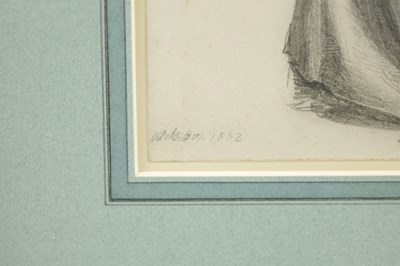Lot 651 - JAMES DAWSON WATSON (1832-1892) A 19TH CENTURY PENCIL SKETCH