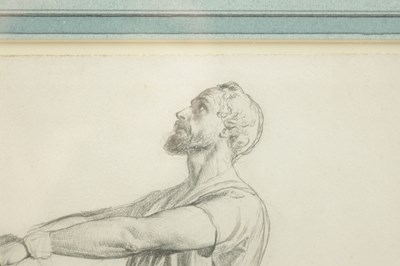 Lot 651 - JAMES DAWSON WATSON (1832-1892) A 19TH CENTURY PENCIL SKETCH