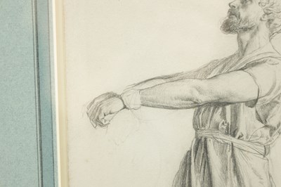 Lot 651 - JAMES DAWSON WATSON (1832-1892) A 19TH CENTURY PENCIL SKETCH