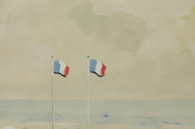 Lot 731 - WALTER JOHN BEAUVAIS (BRITISH 1942-1992) A 20TH CENTURY WATERCOLOUR