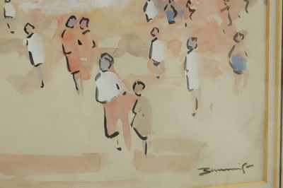 Lot 731 - WALTER JOHN BEAUVAIS (BRITISH 1942-1992) A 20TH CENTURY WATERCOLOUR