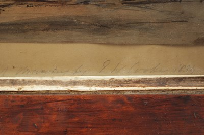 Lot 681 - EDWARD WILLIAM COOKE (BRITISH 1811 - 1880) AN EARLY 19TH CENTURY WATERCOLOUR