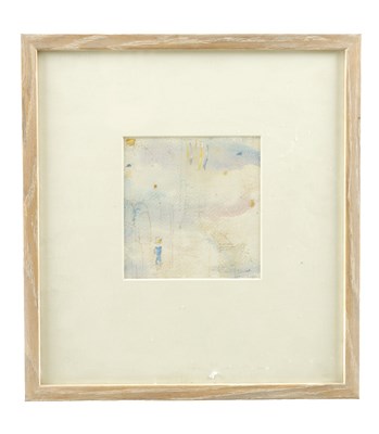 Lot 695 - MARIE WALKER LAST (BRITISH 1917-2017) A LATE 20TH CENTURY ABSTRACT WATERCOLOUR