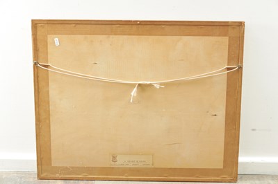 Lot 727 - A 19TH/20TH CENTURY LITHOGRAPH OF CONISTON WATER WITH A FRANK MEADOW SUTCLIFFE (1853 - 1941) PHOTOGRAPH