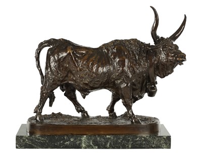 Lot 1160 - LEON MIGNON (1847 - 1898) A LATE 19TH/ EARLY 20TH CENTURY BRONZE SCULPTURE