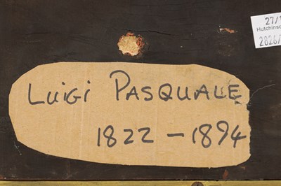 Lot 355 - ATT LUIGI PASQUALE (1822-1894) A FINE 19TH CENTURY ITALIAN HANGING PLAQUE