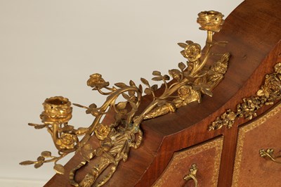Lot 1553 - A LATE 19TH CENTURY STYLE FRENCH MAHOGANY AND ORMOLU MOUNTED BONHEUR DU JOUR IN THE MANNER OF FRANCOIS LINKE