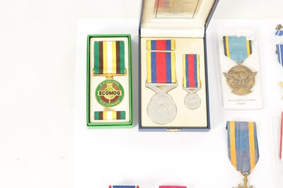 Lot 614 - A COLLECTION OF 19TH/20TH CENTURY BRITISH AND AMERICAN MEDALS