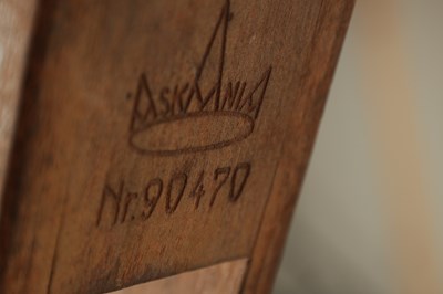 Lot 876 - A 19TH CENTURY LACQUERED BRASS ASKANIA TELESCOPE NO. 90470
