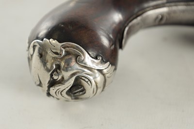 Lot 625 - WILSON, LONDON. A RARE PAIR OF 18TH CENTURY FLINTLOCK SILVER-MOUNTED 'QUEEN-ANNE' PISTOLS