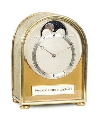 Lot 1447 - JUMP, LONDON. A RARE AND FINE LATE 19TH CENTURY ENGLISH SILVER MOUNTED SHAGREEN HUMPBACK FUSEE CARRIAGE CLOCK