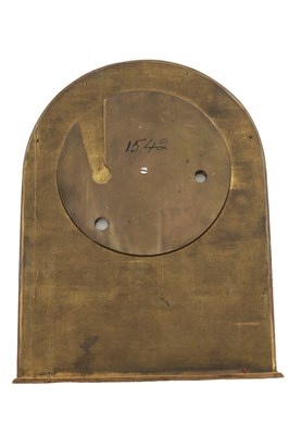 Lot 1447 - JUMP, LONDON. A RARE AND FINE LATE 19TH CENTURY ENGLISH SILVER MOUNTED SHAGREEN HUMPBACK FUSEE CARRIAGE CLOCK