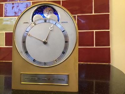Lot 1447 - JUMP, LONDON. A RARE AND FINE LATE 19TH CENTURY ENGLISH SILVER MOUNTED SHAGREEN HUMPBACK FUSEE CARRIAGE CLOCK