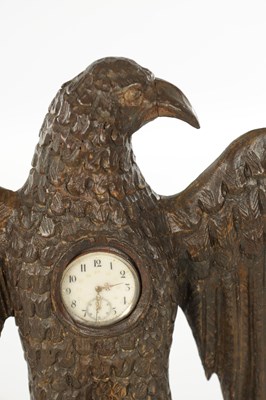 Lot 817 - A 19TH CENTURY CARVED BLACK FOREST POCKET WATCH STAND
