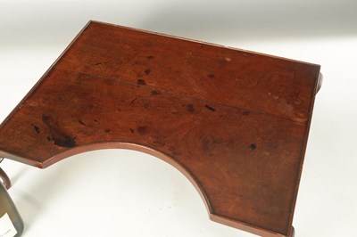 Lot 1567 - AN 18TH CENTURY MAHOGANY TRAY