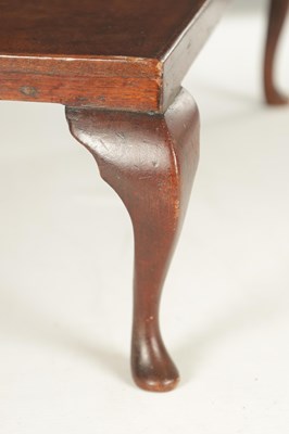 Lot 1567 - AN 18TH CENTURY MAHOGANY TRAY