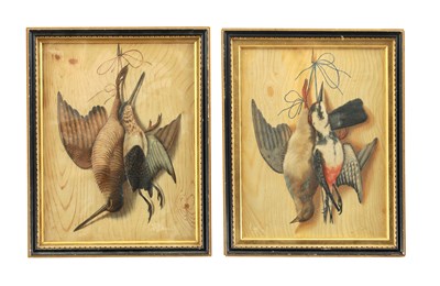 Lot 692 - ATT. MICHELANGELO MEUCCI (1840 - 1890) A PAIR OF 19TH CENTURY OIL ON BOARDS