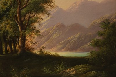 Lot 649 - A LARGE 19TH/20TH CENTURY OIL ON CANVAS